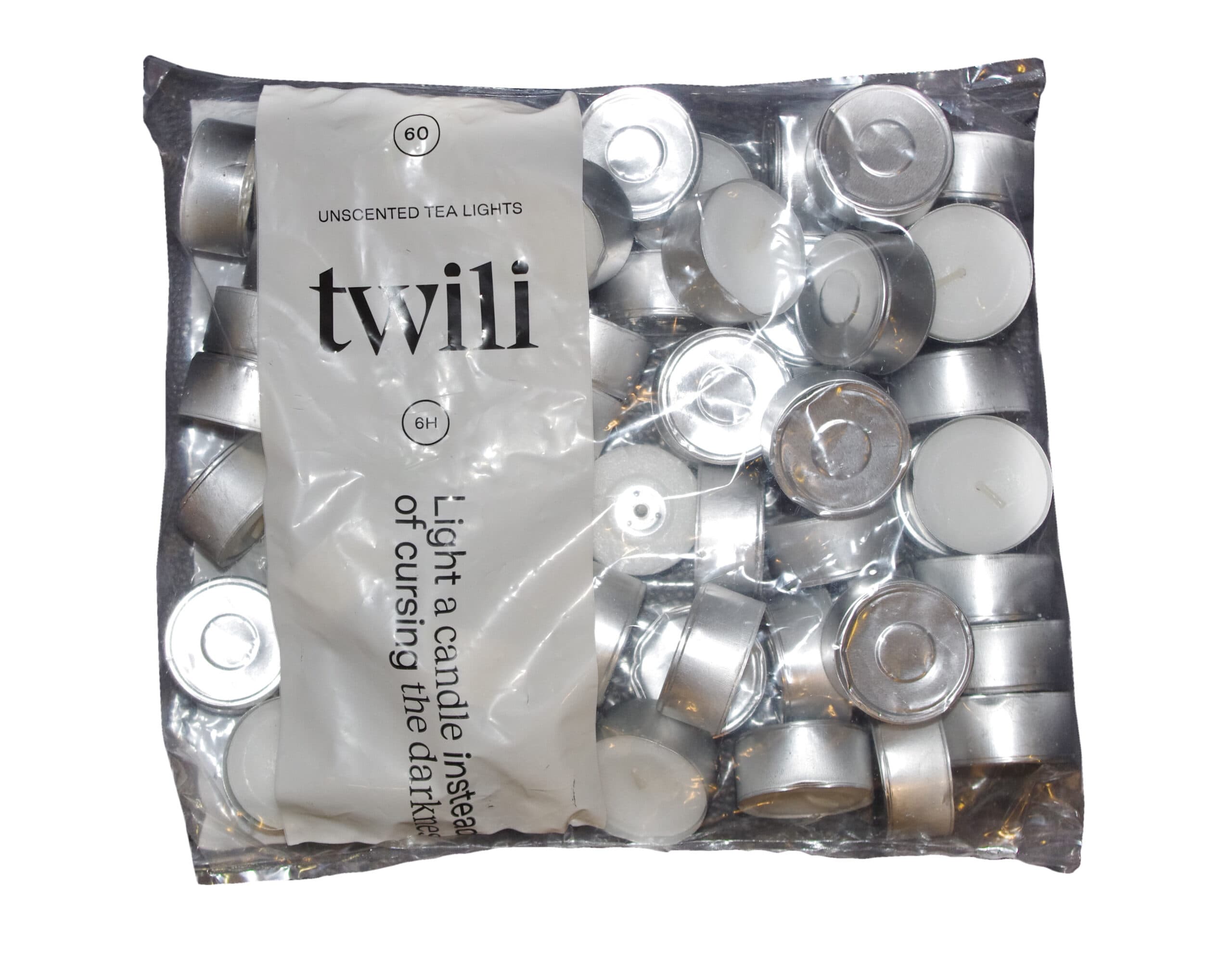 Waxinelichtjes 6 uur / Zak van 60 stuks 4